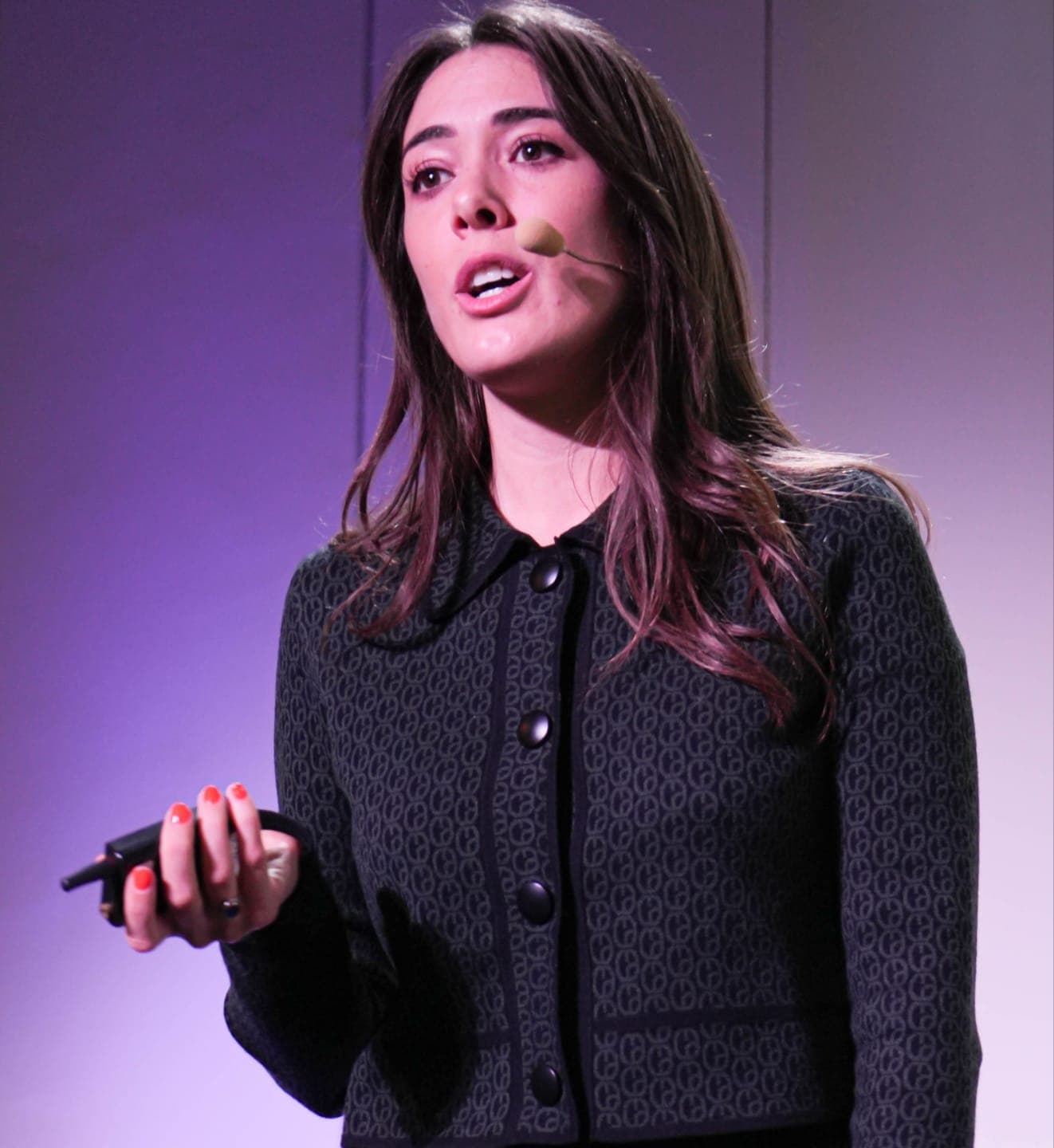 Caroline Mignaux en conférence sur les réseaux sociaux
