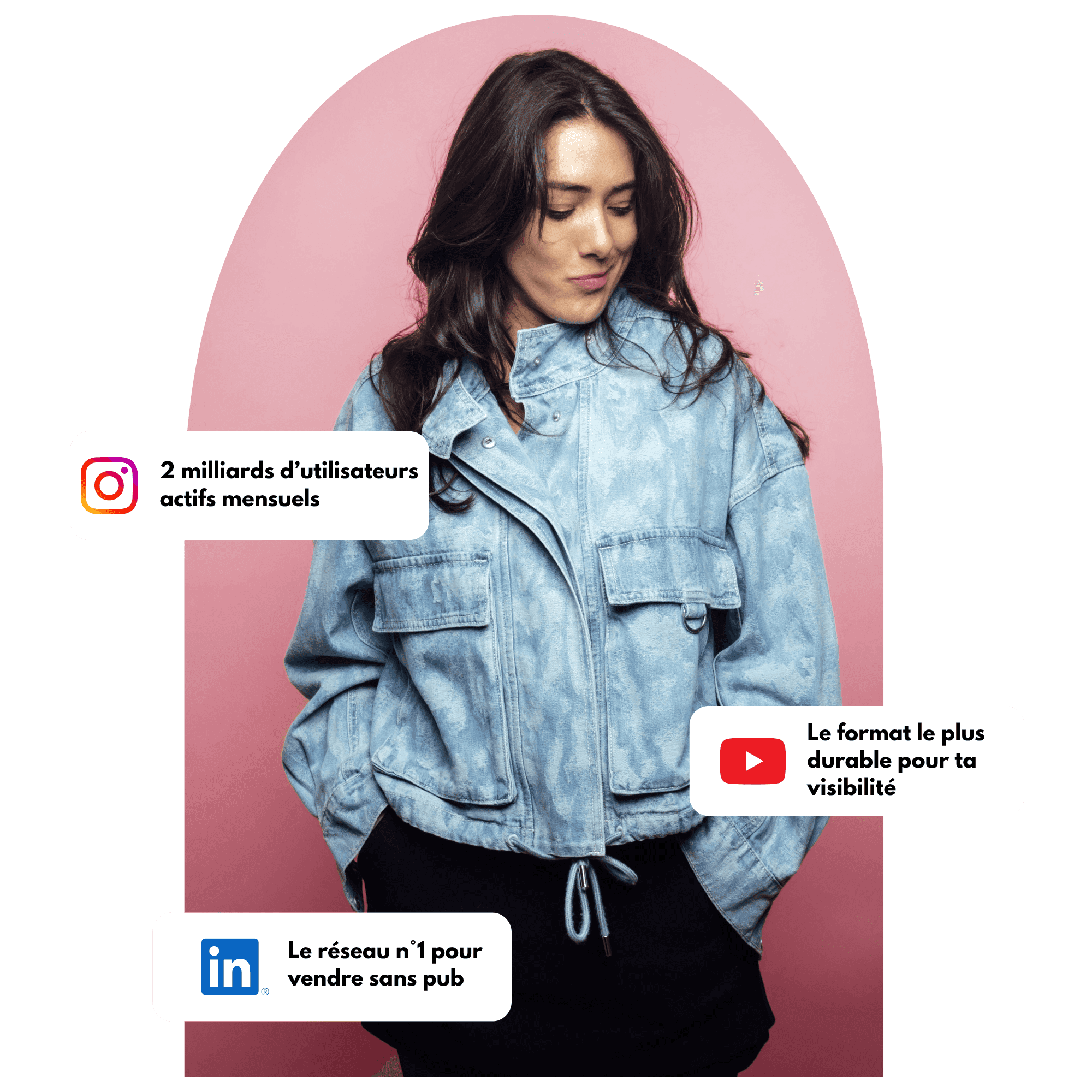 Caroline Mignaux poste sur tous les réseaux avec la méthode Personal Content